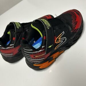 EUC Sketchers flex glow bolt size 10 toddler